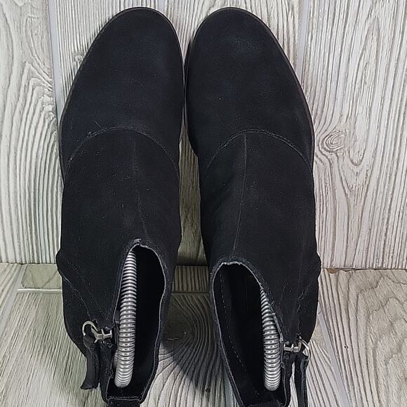 DV Dolce Vita Jax Black Leather Ankle Boots Womens Size 6.5 - Picture 6 of 12